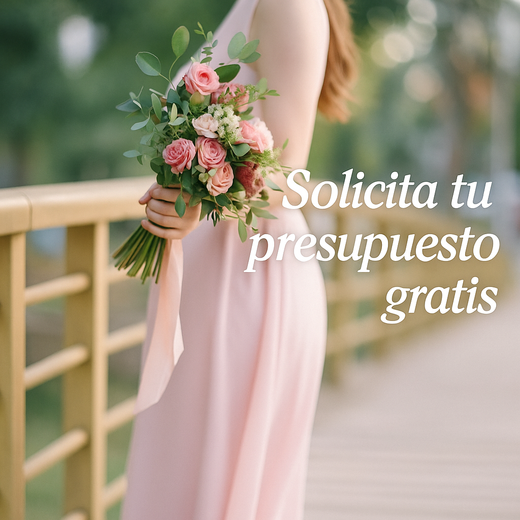 Decoración floral elegante para contactarnos